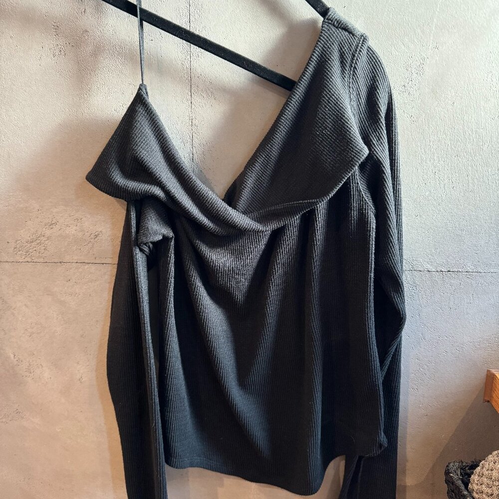 we the free long sleeve off shoulder top
